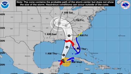 National Weather Service updates path, watches in Georgia as Helene approaches U.S. – MASHAHER