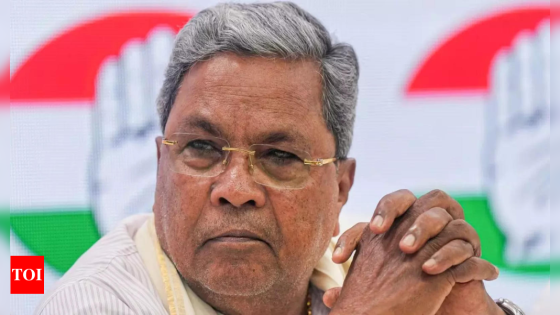 Karnataka CM Siddaramaiah booked in MUDA-linked money laundering case by ED | India News – MASHAHER