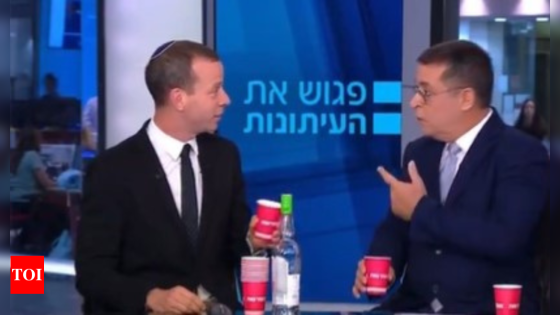 Israeli journalist raises a toast on air on Hassan Nasrallah’s death. Video viral – MASHAHER