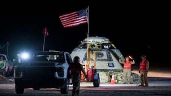 Two astronauts are left behind in space as Boeing’s troubled capsule returns to Earth empty – MASHAHER