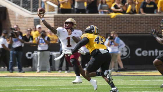 No. 24 Boston College somehow turns errant snap into wide-open 67-yard TD in loss to No. 6 Missouri – MASHAHER