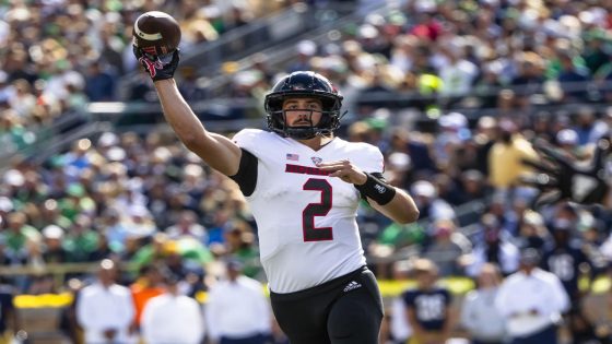 Northern Illinois stuns No. 5 Notre Dame for first-ever win over a top-10 team – MASHAHER