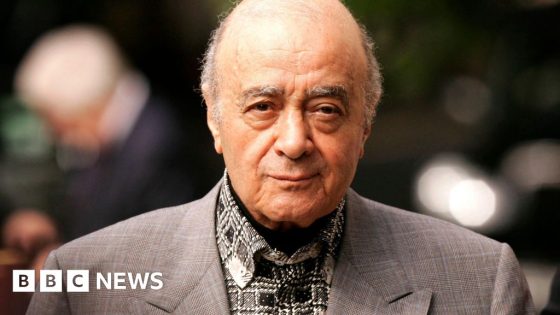 Mohamed Al Fayed was ‘a monster enabled by’ Harrods, says lawyer – MASHAHER