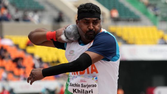 Paris 2024 Paralympics: Sachin Khilari wins silver medal in menâs shot put F46, takes India tally to 21 – MASHAHER