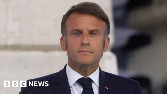 French President Emmanuel Macron announces new right-wing government – MASHAHER