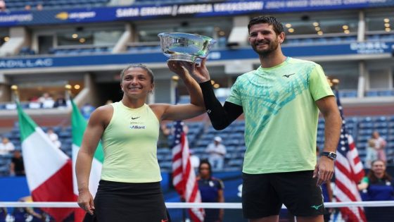 Tennis: Tennis-Italians Errani and Vavassori win US Open mixed doubles title – MASHAHER