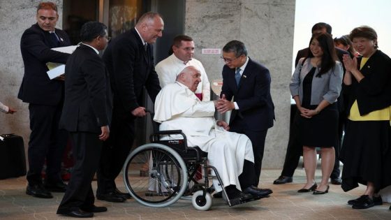 Pope Francis arrives in Singapore, last stop on 12-day tour – MASHAHER