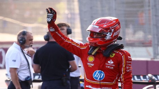 Motorsport: Motor racing-Leclerc puts Ferrari on pole in Baku for fourth year in a row – MASHAHER