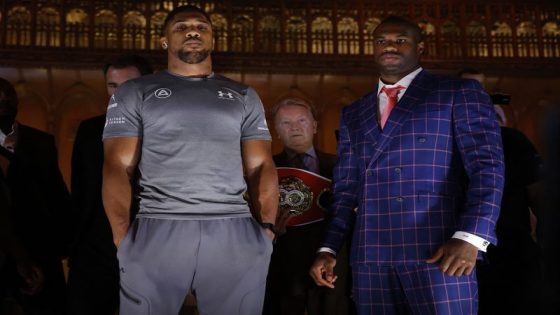 Boxing: Boxing-Dubois and Joshua primed for Wembley heavyweight showdown – MASHAHER