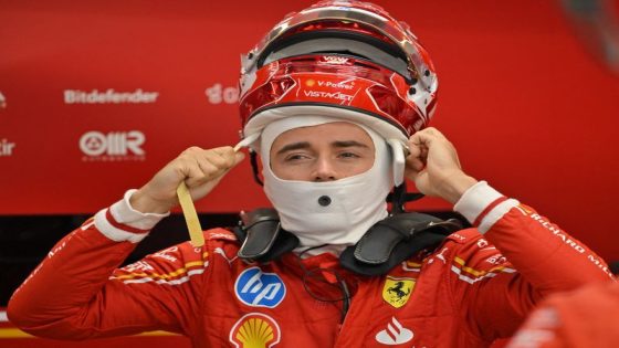 Motorsport: Motor racing-Leclerc fastest in first Singapore practice – MASHAHER