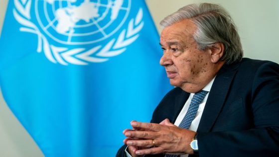 UN chief Guterres ‘gravely alarmed’ by reports of RSF assault on al-Fashir – MASHAHER