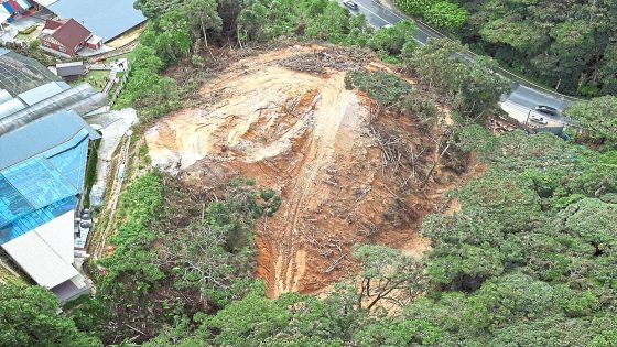 Brinchang landslide may be caused by farmers’ market project, says environment NGO – MASHAHER