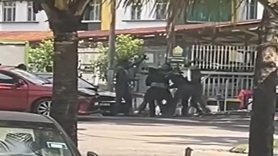 QuickCheck: Did a brawl break out in front of an apartment in JB? – MASHAHER