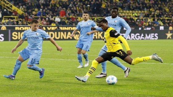 Football: Soccer-Guirassy double gives Dortmund 4-2 win over Bochum – MASHAHER