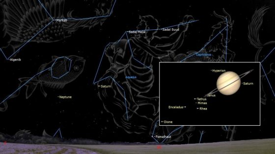 See Saturn at its biggest and brightest tonight before its rings ‘disappear’ in 2025 – MASHAHER