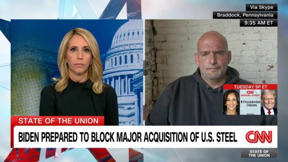 ‘Appalling’: Fetterman rips US Steel CEO warning as Biden set to block deal – MASHAHER