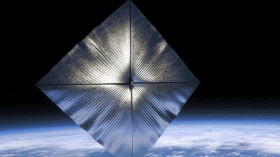 NASA’s newly unfurled solar sail has started ‘tumbling’ end-over-end in orbit, surprising observations show – MASHAHER