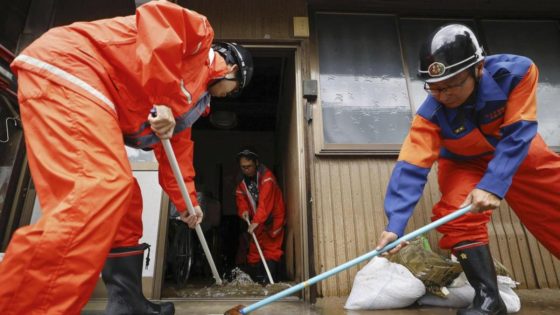 Storm creeps through Japan, bringing heavy rain – MASHAHER