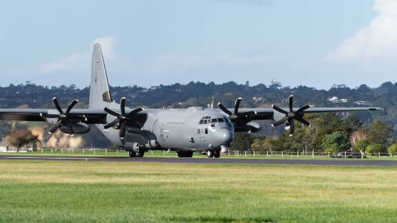 New Zealand Air Force receives first Super Hercules cargo plane – MASHAHER