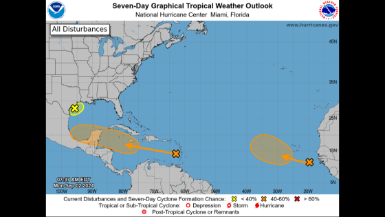 The chances for a tropical depression (or depressions) from 3 Atlantic, Gulf systems – MASHAHER