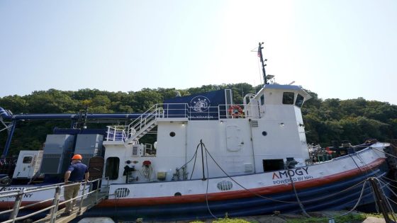 Tugboat powered by ammonia sails for the first time, showing how to cut emissions from shipping – MASHAHER