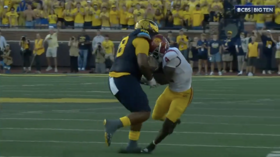 USC scores TD two plays after Michigan’s Kenneth Grant fumbles after picking up a Trojan fumble – MASHAHER