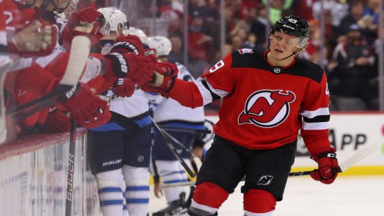 Former Devil Fabian Zetterlund Reflects on Trade to San Jose – MASHAHER