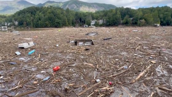 Stunning Video Shows North Carolina Lake Packed With Ruins Of Nearby Village After Storm – MASHAHER