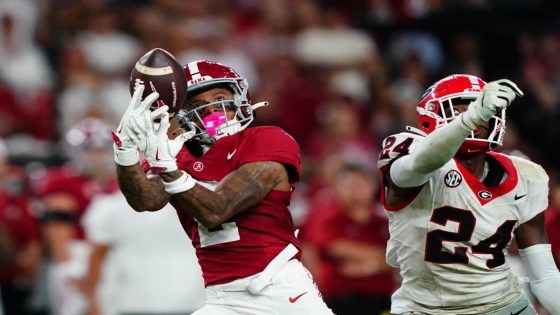 Freshman WR Ryan Williams’ incredible go-ahead TD catch lifts No. 4 Alabama over No. 2 Georgia in all-time thriller – MASHAHER