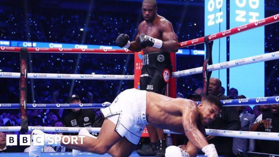 Joshua vs Dubois: Daniel Dubois stops Anthony Joshua in five rounds at Wembley Stadium – MASHAHER