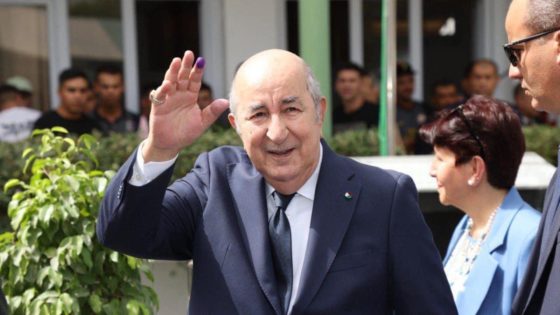 Algeria confirms Tebboune’s landslide reelection – MASHAHER