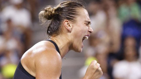 Sabalenka reaches fourth US Open quarter-final in a row – MASHAHER