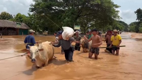 Post-typhoon flash floods batter Myanmar, with at least 33 reported dead – MASHAHER