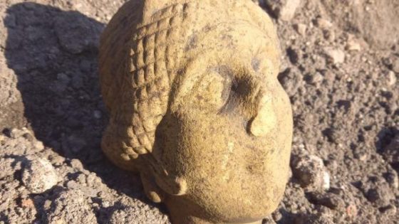 Third Roman head unearthed at cricket club dig – MASHAHER