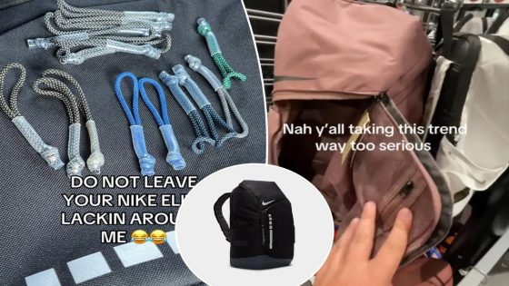 This is why teenagers are stealing zipper pulls from Nike backpacks: ‘Messed up’ – MASHAHER