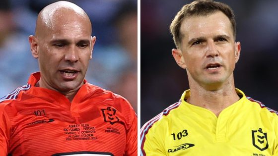 Nrl officiating, no six agains called in finals, Ashley Klein, Grant Atkins, the Bunker – MASHAHER