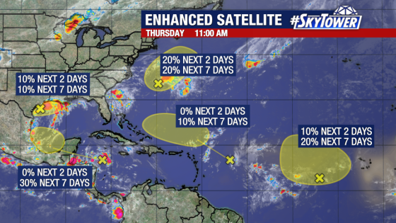 New tropical disturbance off Texas coast among 5 being tracked for development: NHC – MASHAHER