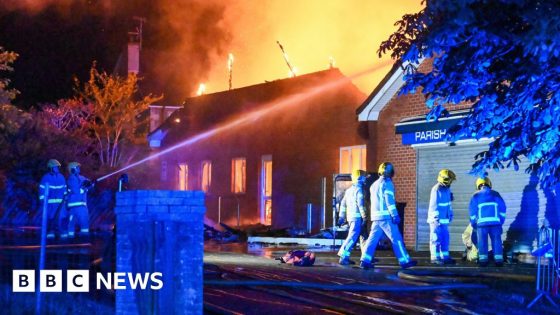 Firefighters tackle blaze at church – MASHAHER