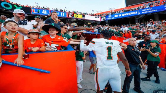 Miami’s Cam Ward said UF wasn’t loudest road game he played in — and gave advice to Gators fans – MASHAHER