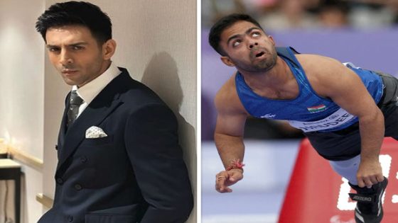 “Got motivated from Kartik Aaryan’s Chandu Champion,” says Paralympics gold medallist Navdeep Singh” : Bollywood News – MASHAHER