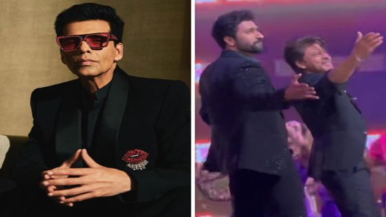 Karan Johar reacts to Shah Rukh Khan and Vicky Kaushal’s electrifying performance to Mere Mehboob Mere Sanam at IIFA awards : Bollywood News – MASHAHER