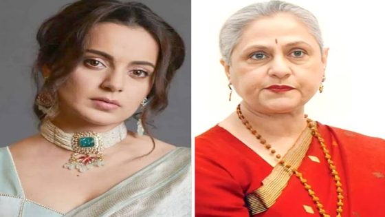 Kangana Ranaut praises Jaya Bachchan as one of the most dignified women in Bollywood; says, “I feel very good that there is such good representation from the film industry” : Bollywood News – MASHAHER