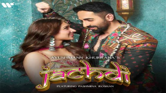 Ayushmann Khurrana and Pashmina Roshan unveil the poster for their new Garba song ‘Jachdi’ : Bollywood News – MASHAHER