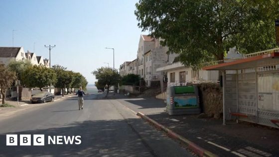 Deserted streets in Israel’s border towns – MASHAHER