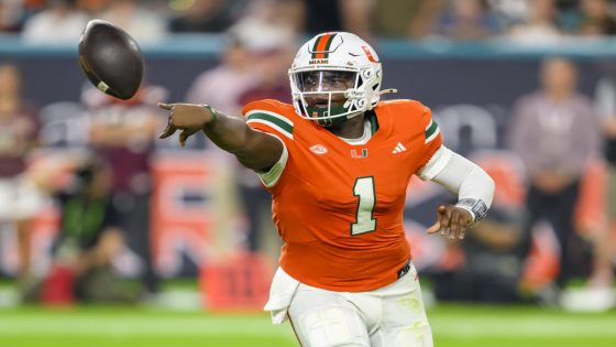 Hail Mary touchdown overturned as No. 7 Miami survives against Virginia Tech in thriller – MASHAHER