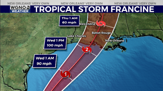 Lafourche Parish officials issue mandatory evacuation order ahead of Tropical Storm Francine – MASHAHER