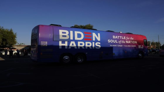 A ‘Trump Train’ convoy surrounded a Biden-Harris bus. Was it political violence? – MASHAHER