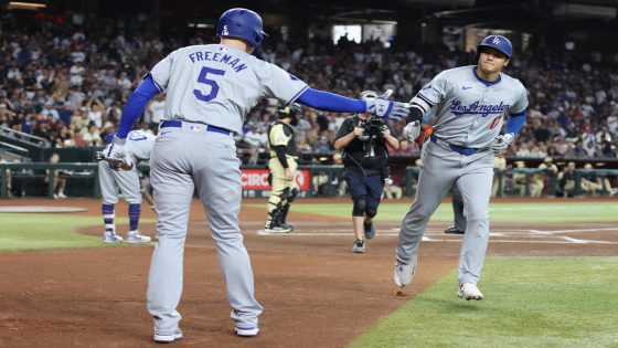 Shohei Ohtani, Mookie Betts and Freddie Freeman make Dodgers history with back-to-back-to-back HRs – MASHAHER