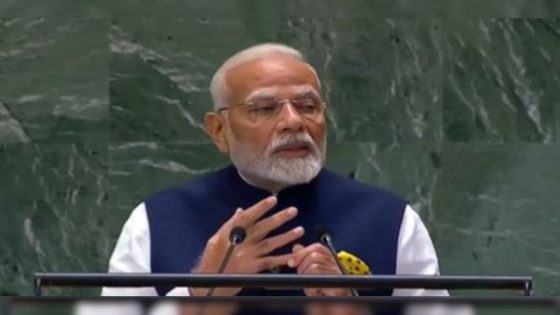 PM Modi At UN Summit – MASHAHER