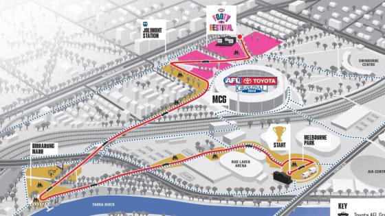 AFL Grand Final parade 2024 – MASHAHER